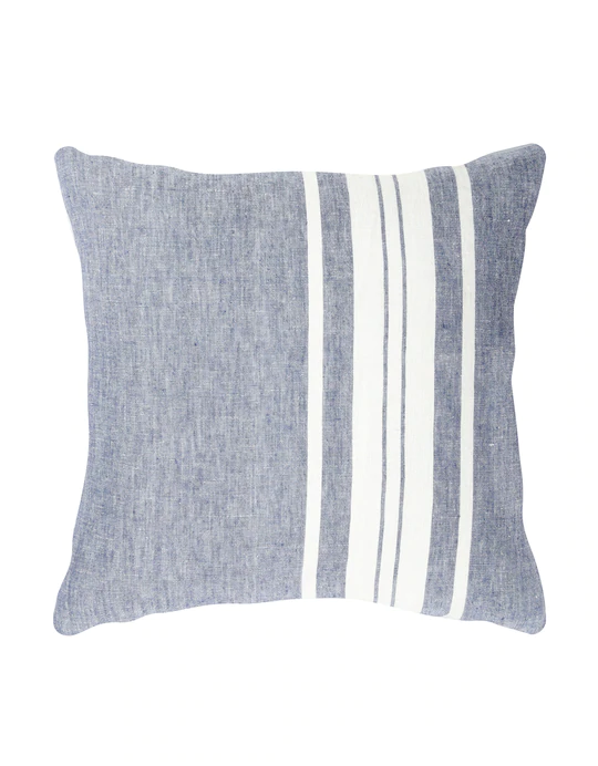 Chambray Blue So Soft Linen Pillows – Anaya