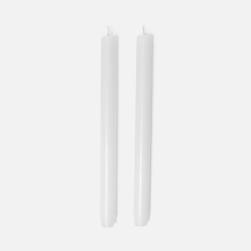 Thucassi White Taper Candles 11" - Boxed Set of 6