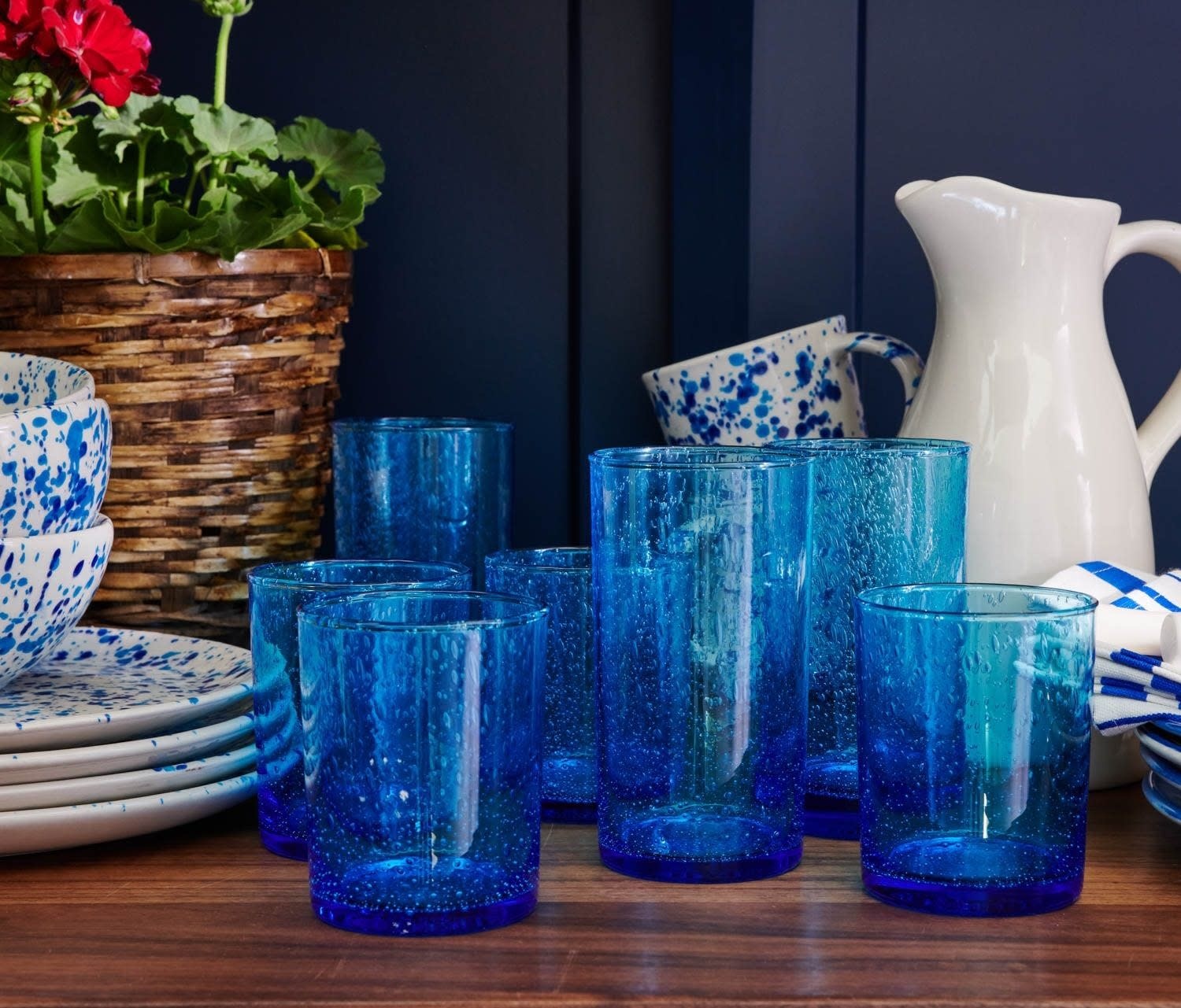 Blue Pheasant Azul Sky Blue Tumbler