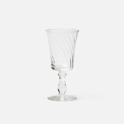 Blue Pheasant Colette Clear Wine Glass
