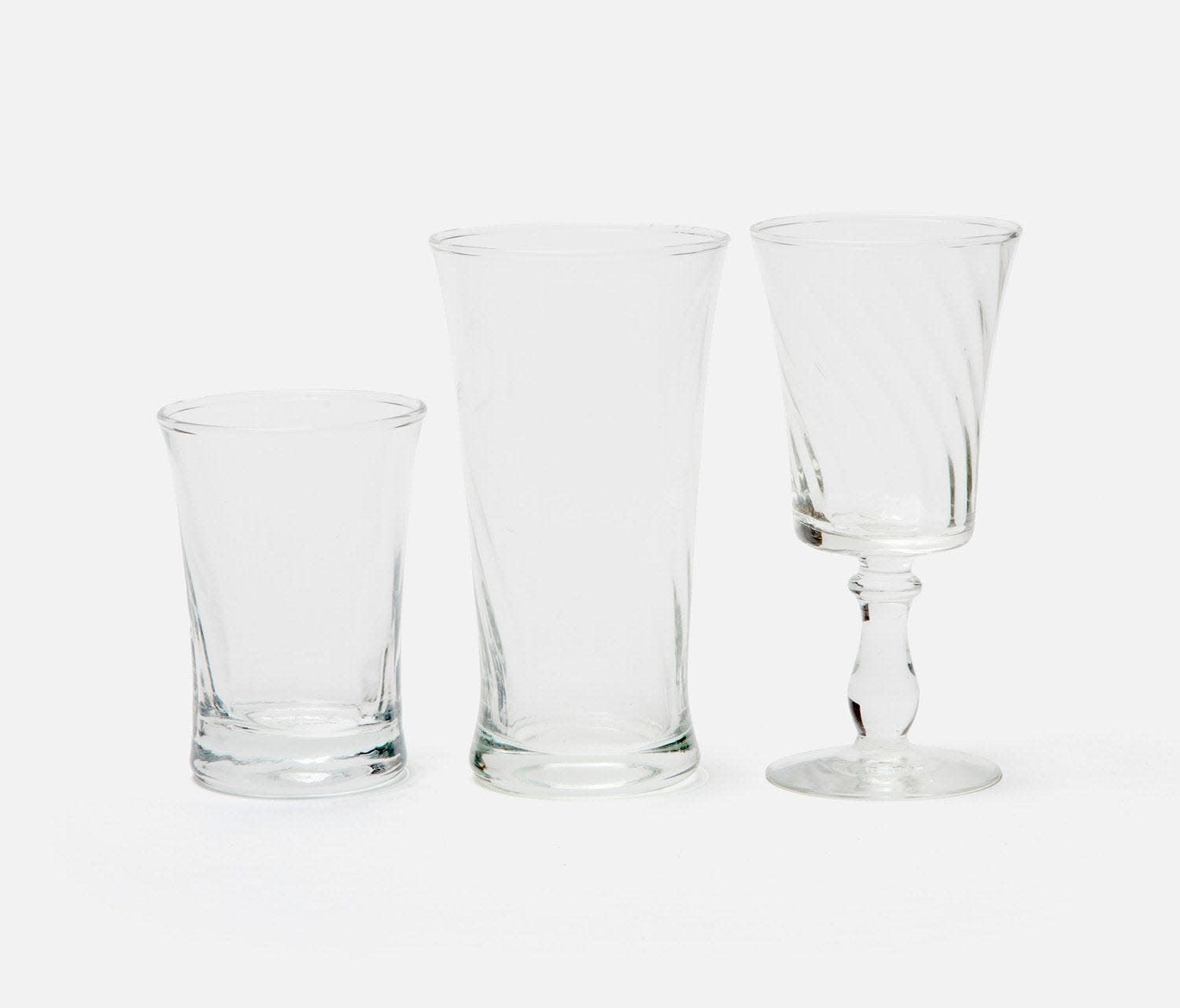 Blue Pheasant Colette Clear Wine Glass