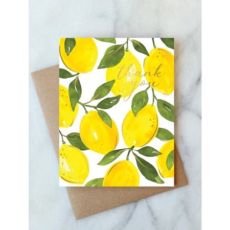 Abigail Jayne Design Lemon Thank You Card