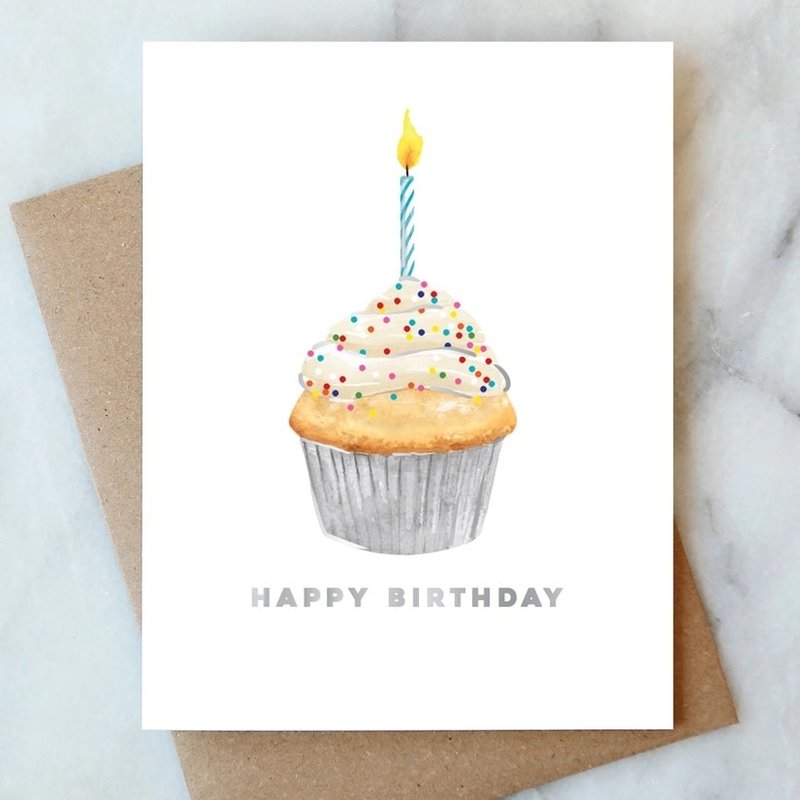 Abigail Jayne Design Cupcake Birthday Card