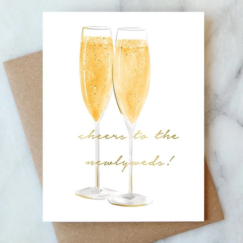 Abigail Jayne Design Newlyweds Cheers Card