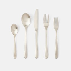 Blue Pheasant Alba Silver Flatware Set