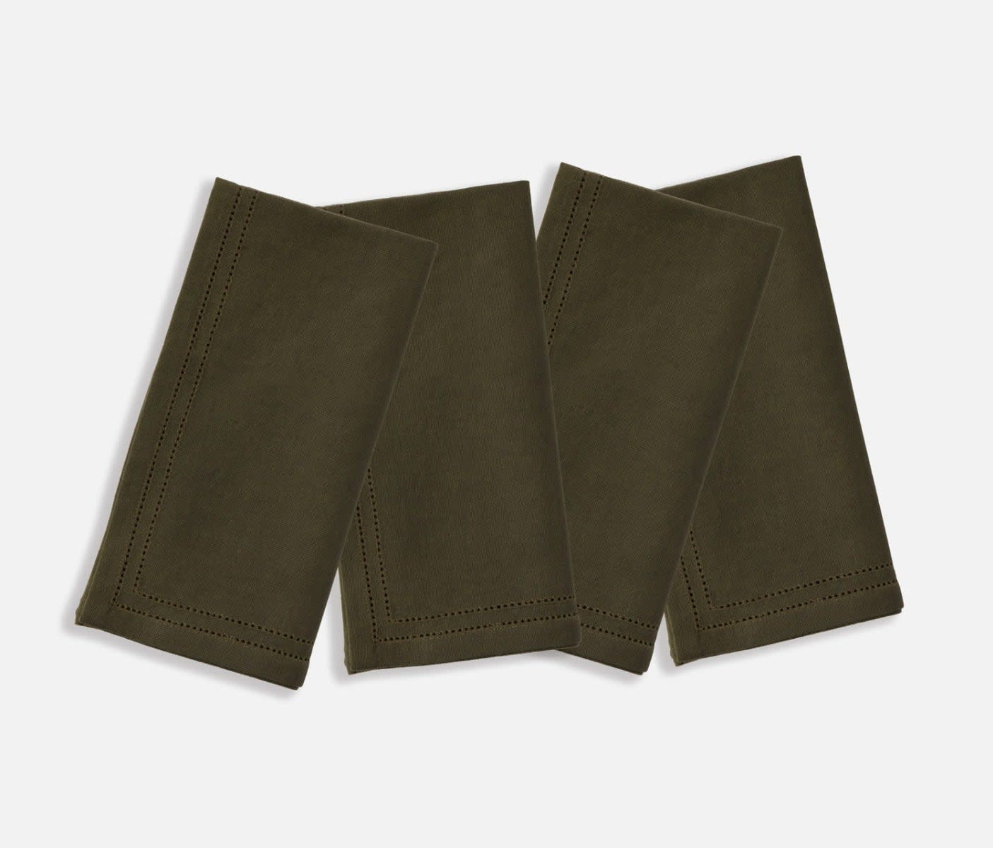 Blue Pheasant Betty Napkin Dark Olive - Set of 4