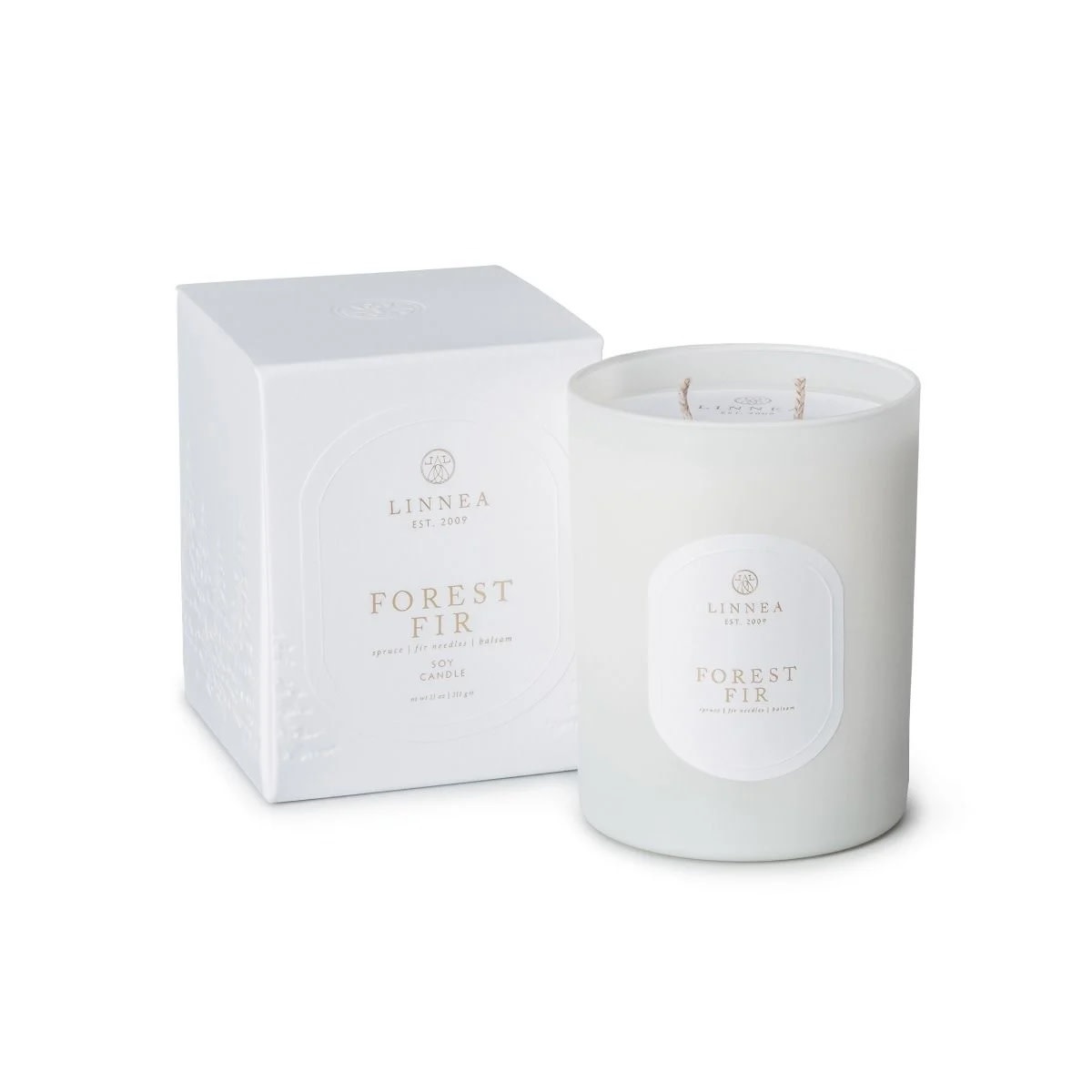 Linnea Forest Fir Two Wick Candle