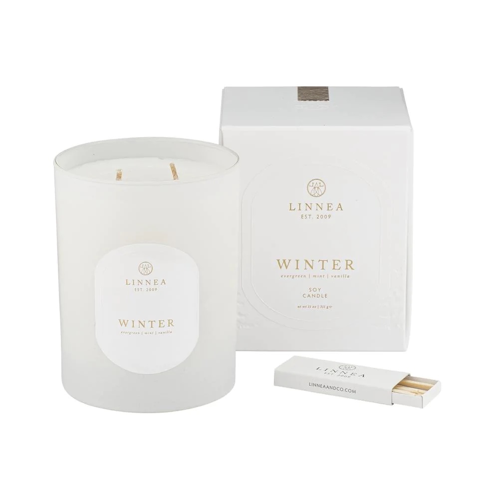 Linnea Winter Two Wick Candle