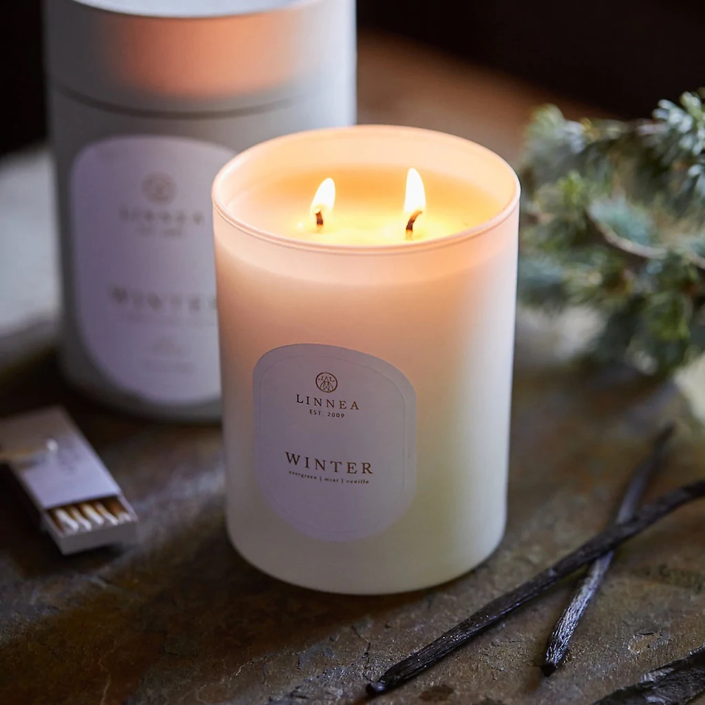 Linnea Winter Two Wick Candle