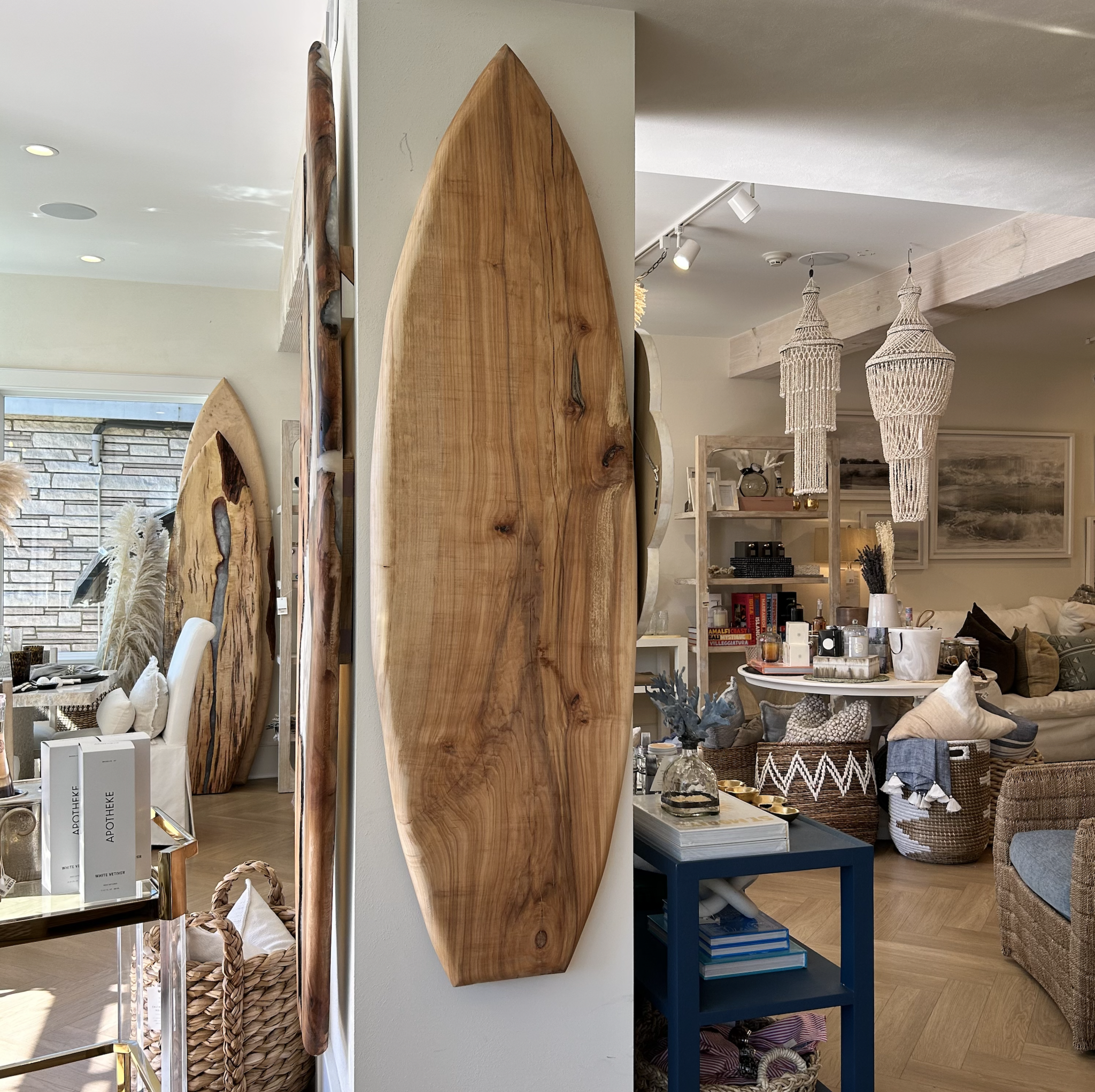 Chuck Romer Custom Maple Board 69"h x 20.5"w