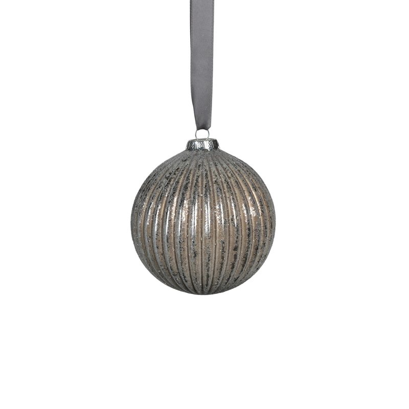 Zodax Borealis Glass Ball Ornament - Medium