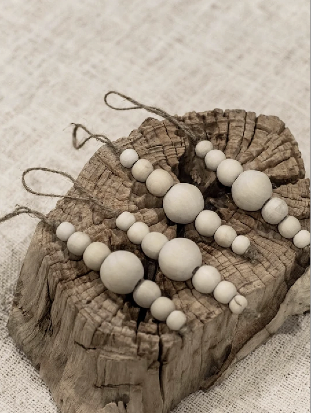 Jitana Bead Ornaments - Set of 4