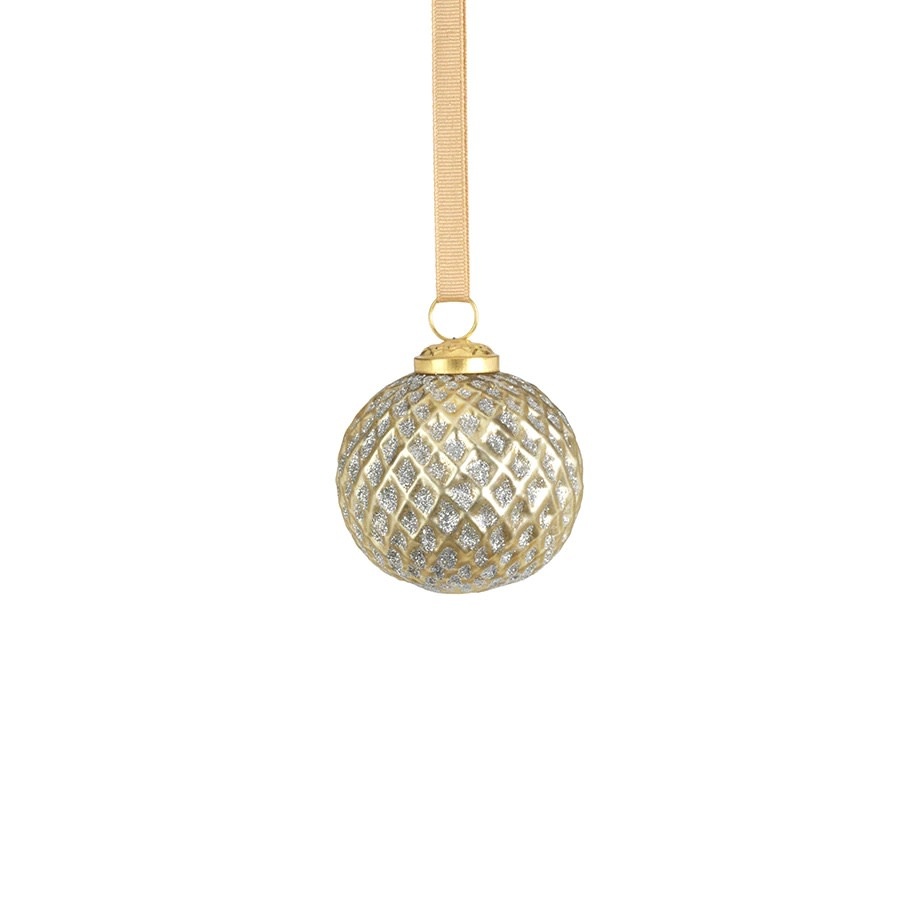 Zodax Beehive Glass Ornament - Small