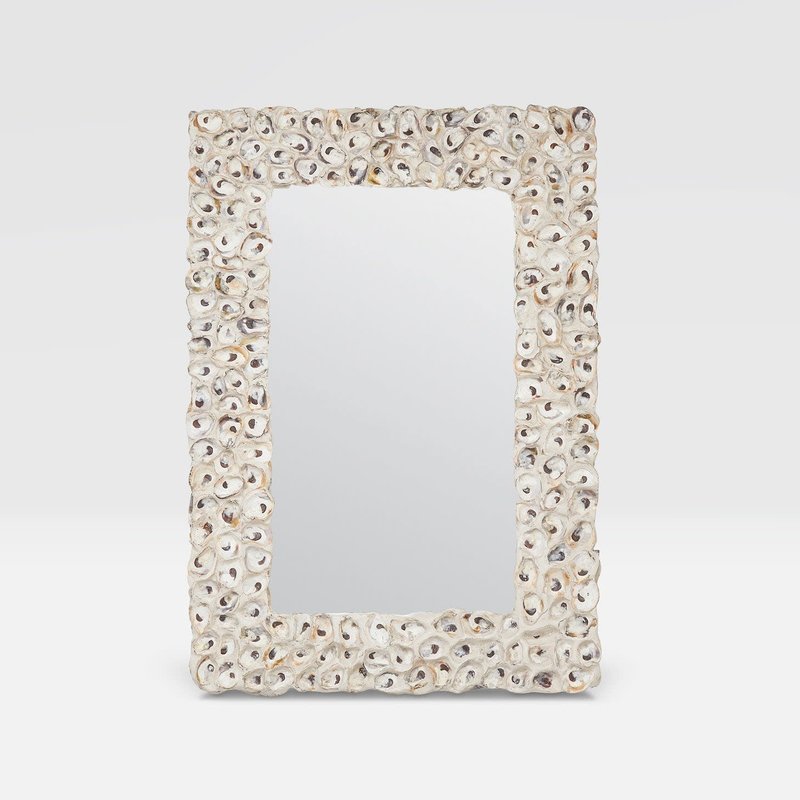Made Goods Buford Mirror Natural Oyster 28"w x 40"h