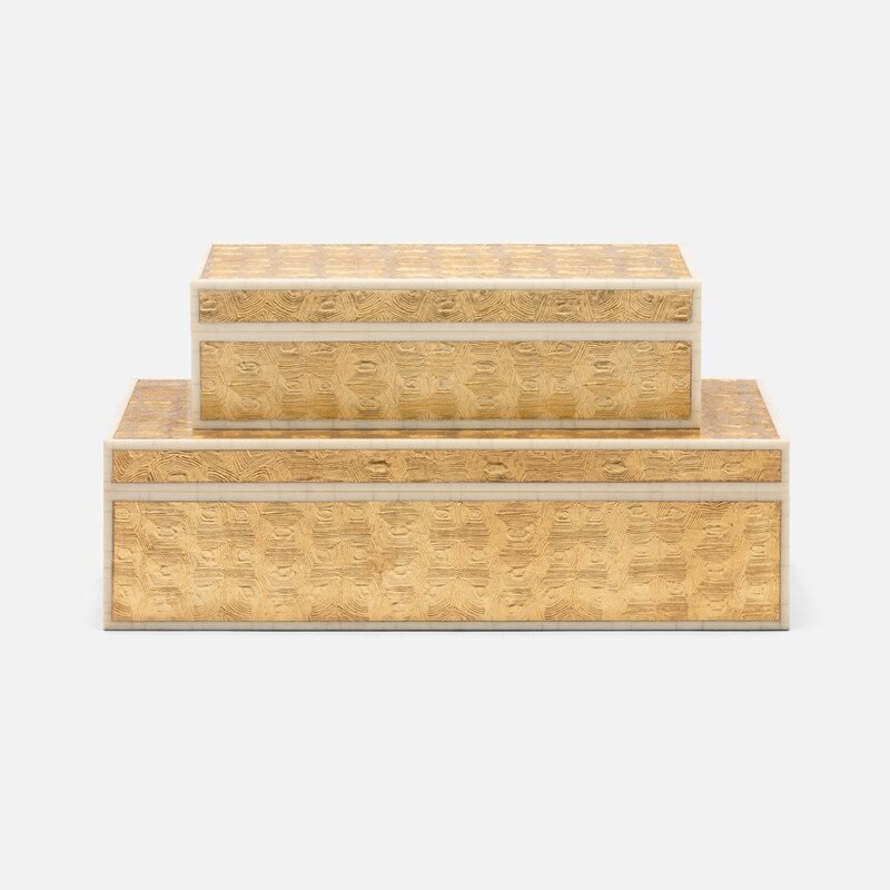 Made Goods Gaston Box Gold Large