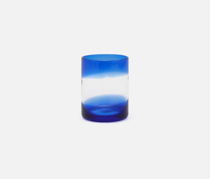 Blue Pheasant Nicolas Blue/Clear Tumbler Glass