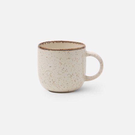 Blue Pheasant Amaya Speckled Ivory Mug