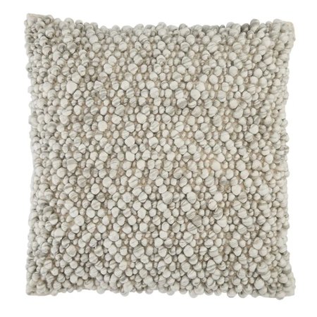 Jaipur Living Angora Pillow Gray 22 x 22