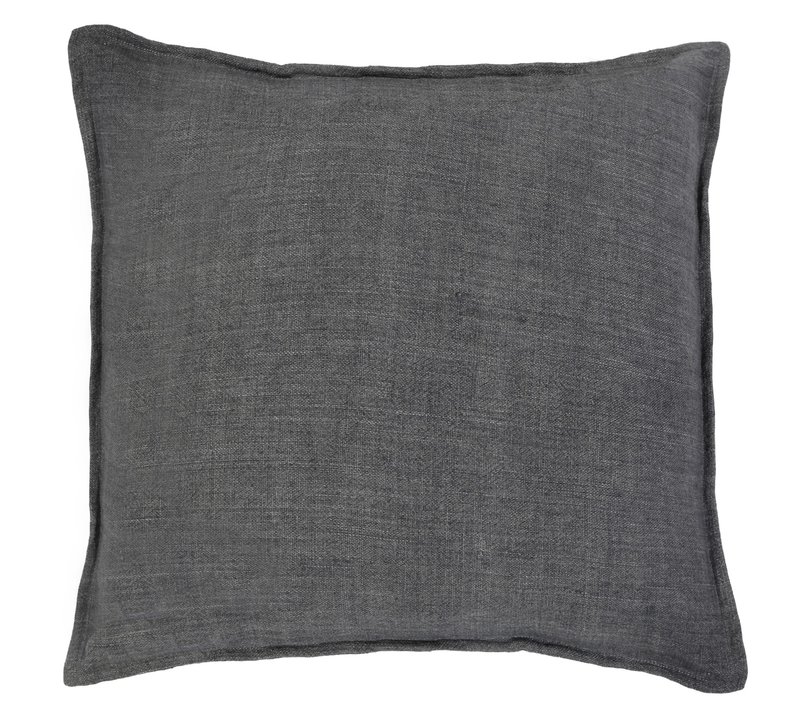 Pom Pom at Home Montauk Pillow Charcoal 28 x 28