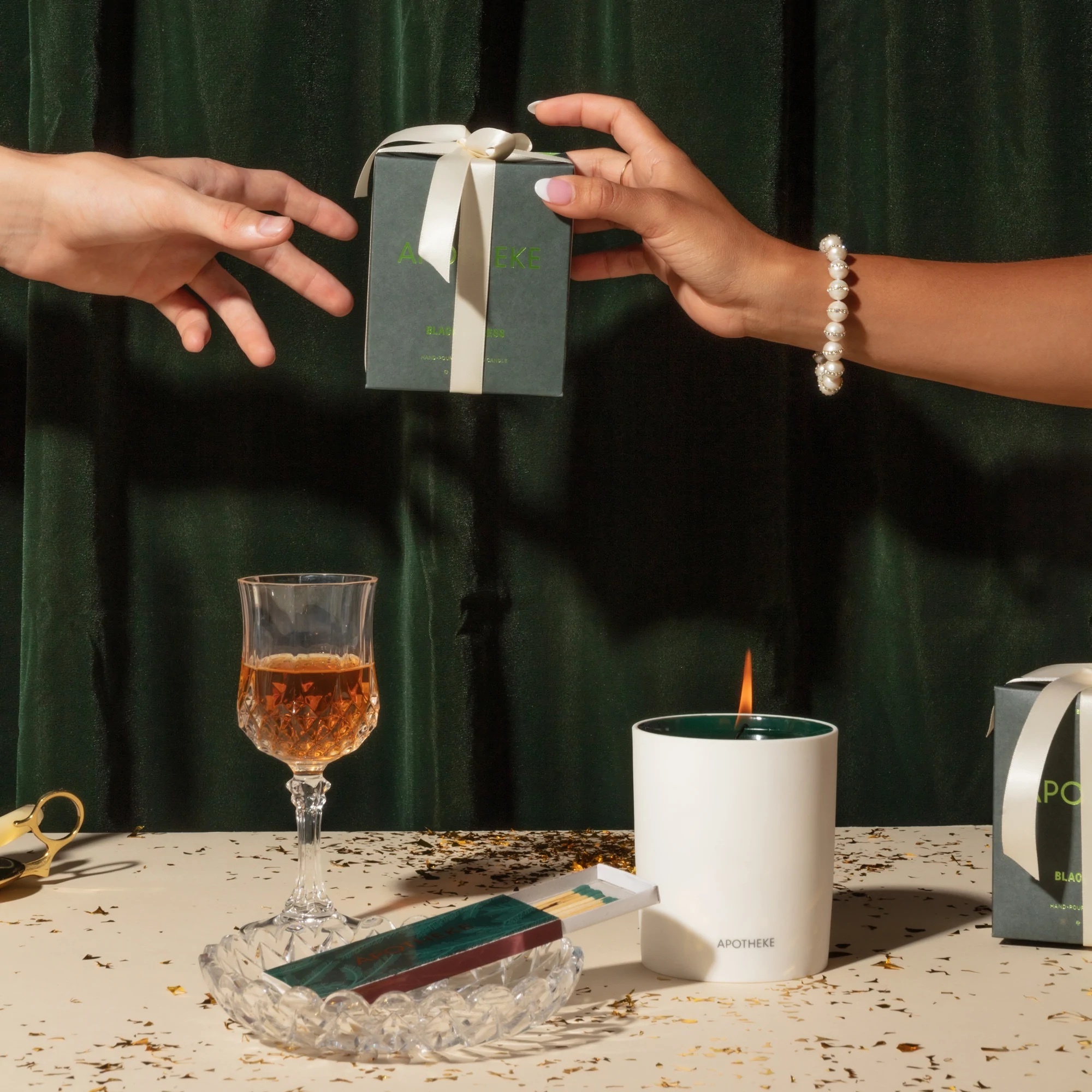 Apotheke Co. Signature Candle Black Cypress