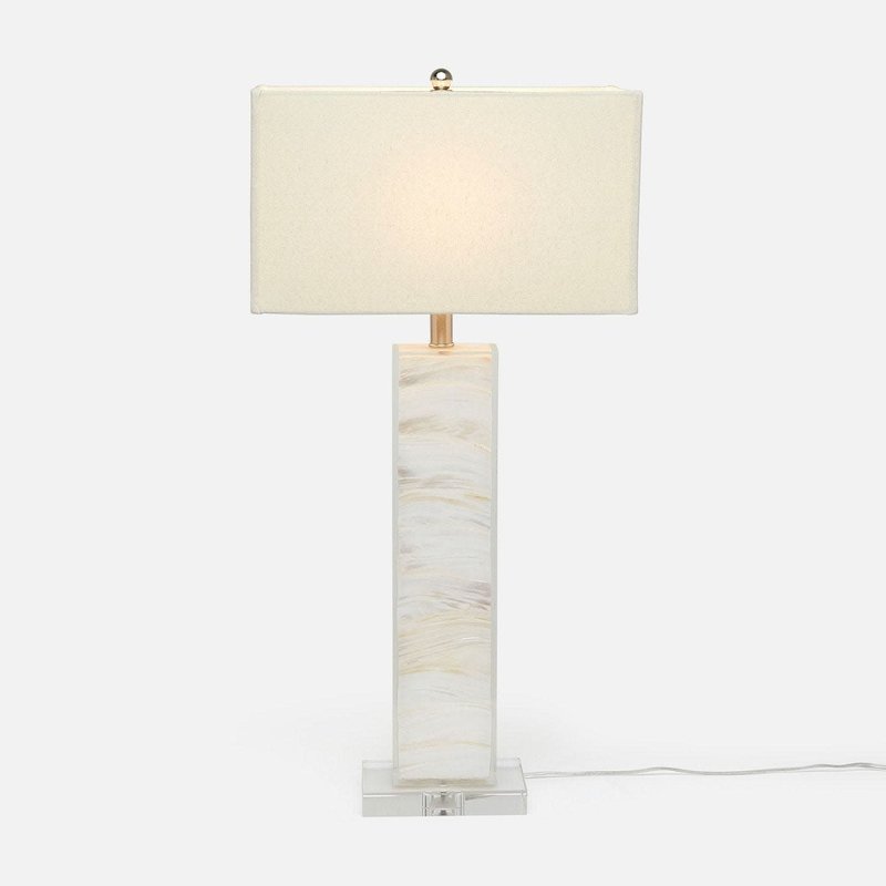 Made Goods Zilia Mother of Pearl / Acrylic Table Lamp