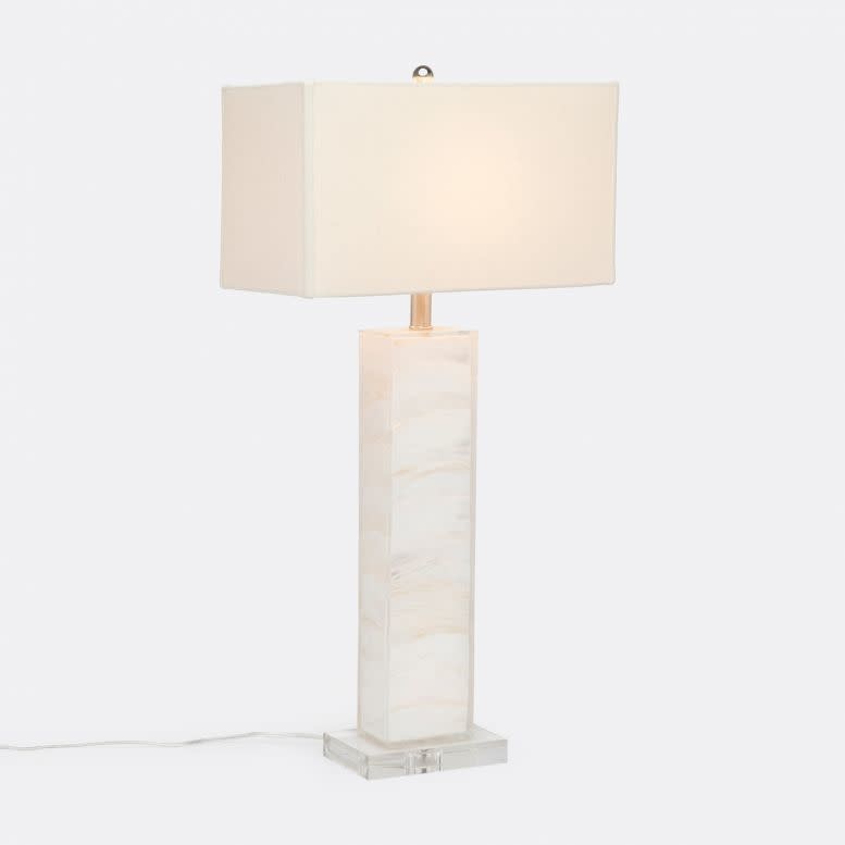 Made Goods Zilia Mother of Pearl / Acrylic Table Lamp