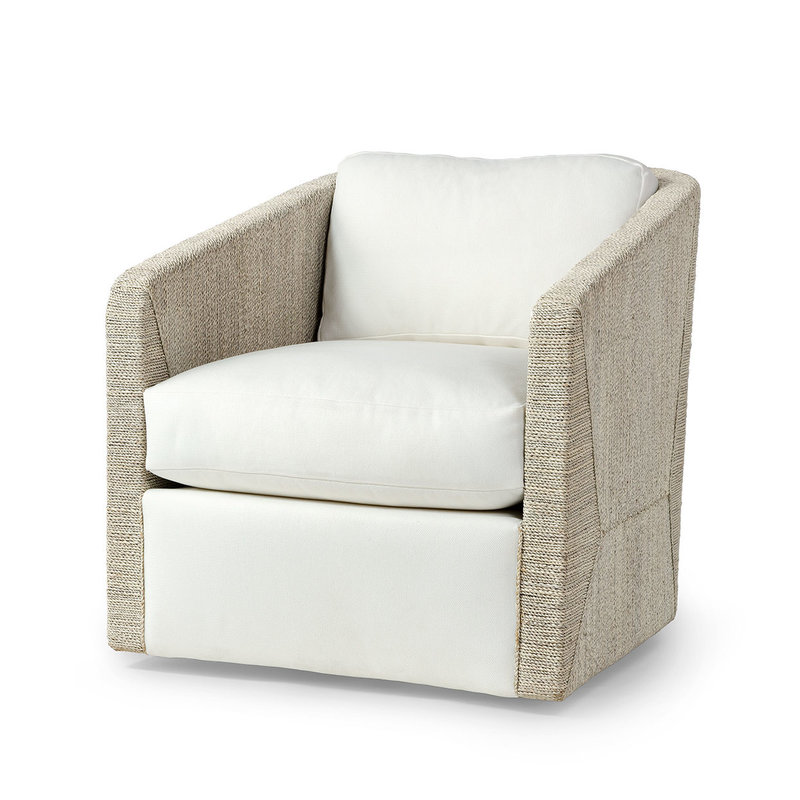 Palecek Carmine Swivel Lounge Chair