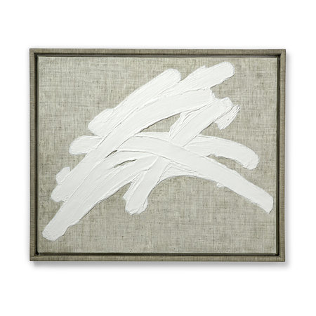 Palecek Plaster Brushstroke I Wall Decor