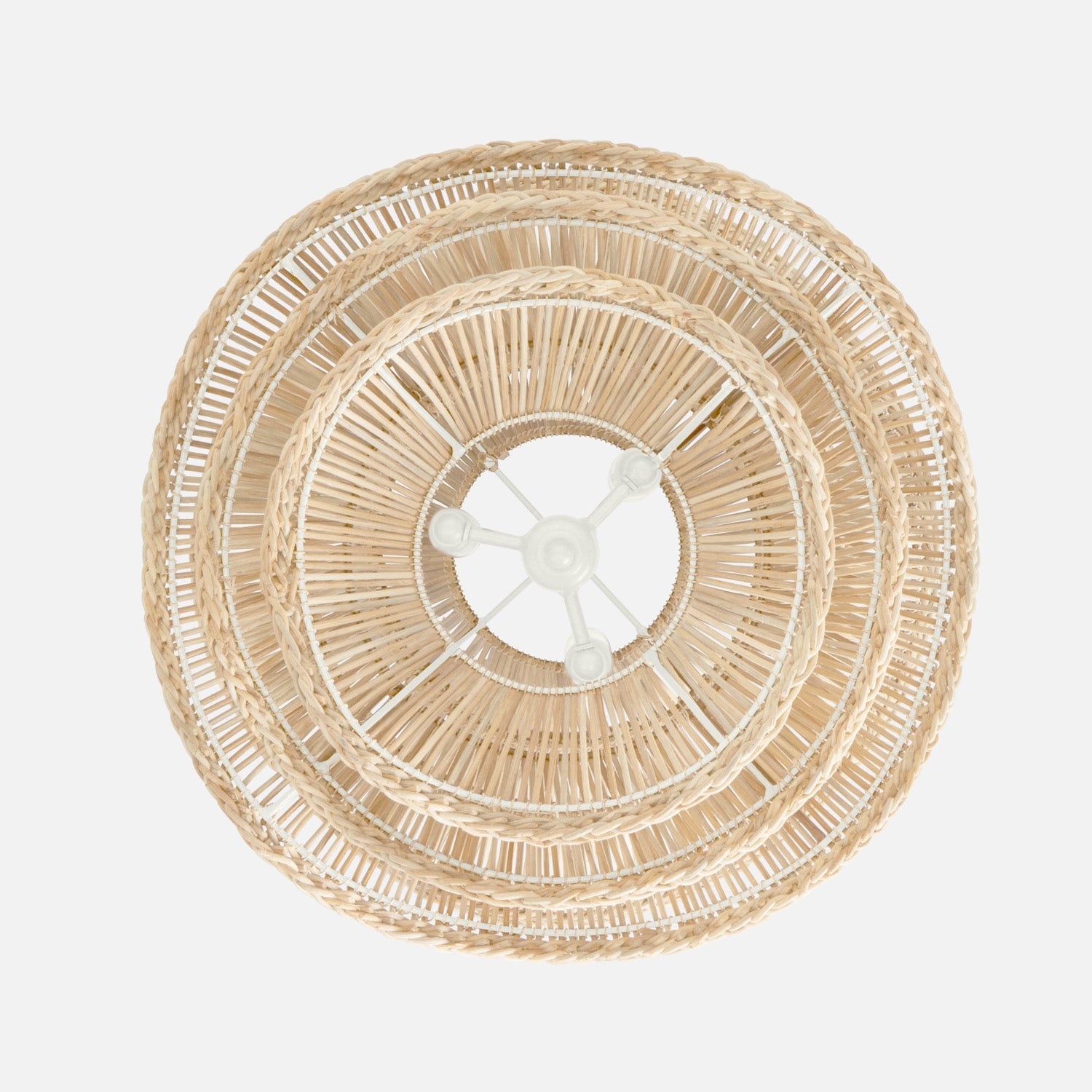 Made Goods Alondra Rattan Abstract Chandelier