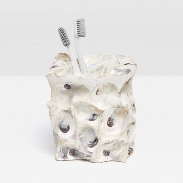 Pigeon & Poodle Enna Bath Collection Natural Oyster