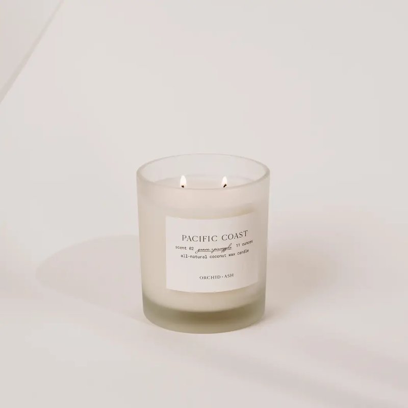 Orchid + Ash Pacific Coast All Natural Candle