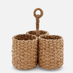 Blue Pheasant Palmer Natural Bottle Holder