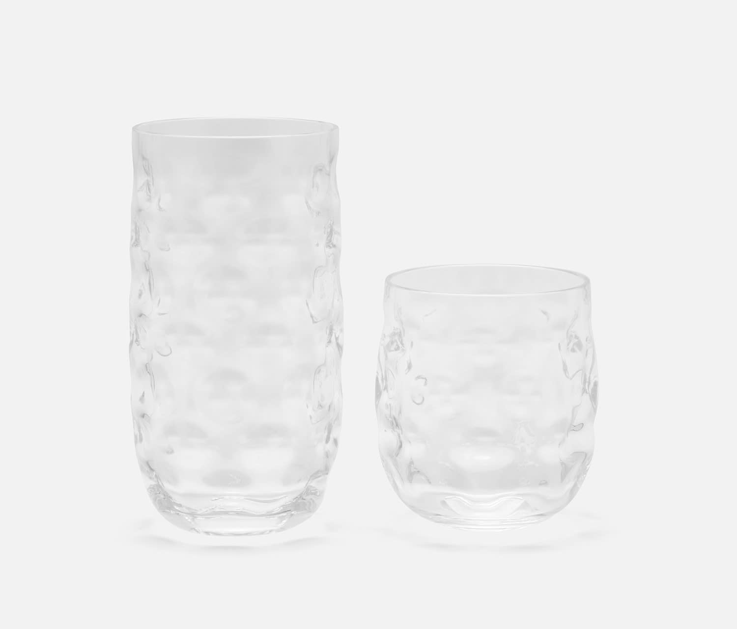 Blue Pheasant Halsey Acrylic Highball - Clear