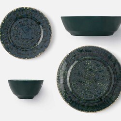 Blue Pheasant Bria Dinnerware - Set of 4