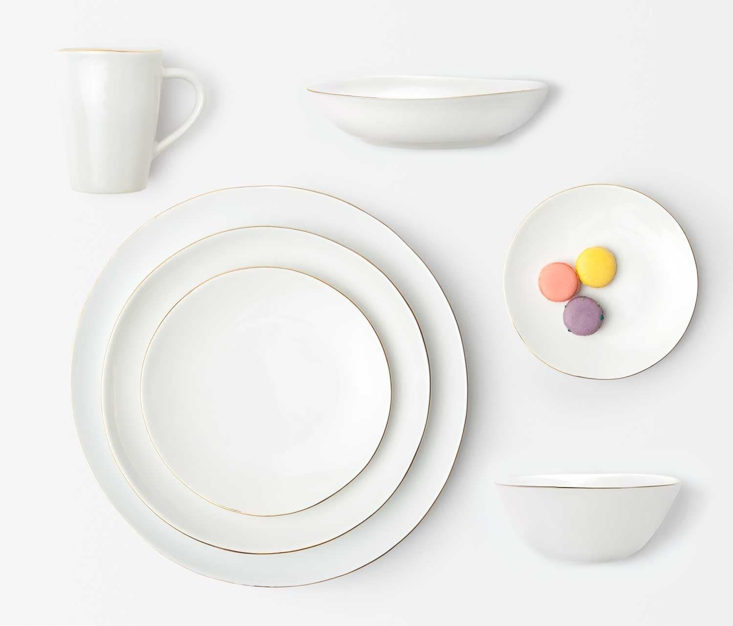 Blue Pheasant Julianna Dinnerware - Set of 4