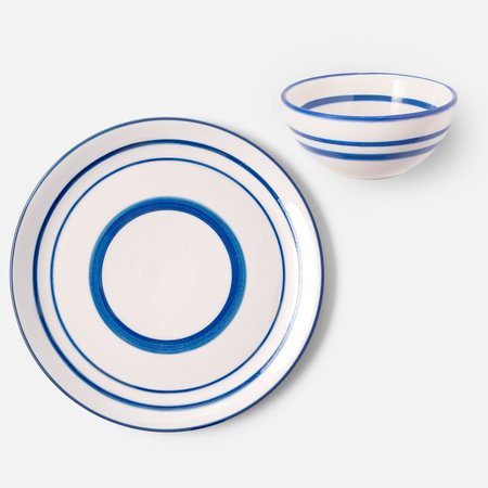 Blue Pheasant Hyannis Dinnerware - Set of 4