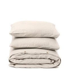 Magic Linen Natural Linen Duvet Cover Set
