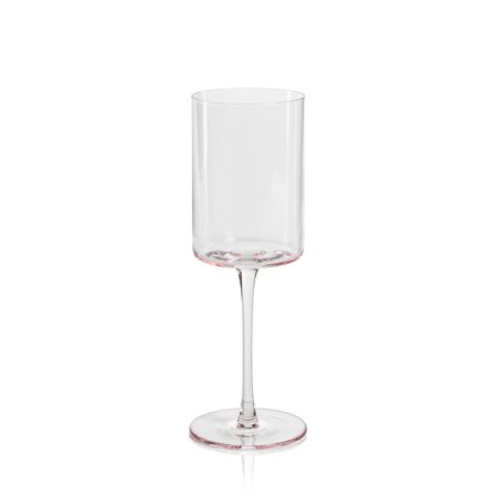 Zodax Aperitivo Luster Pink Red Wine Glass