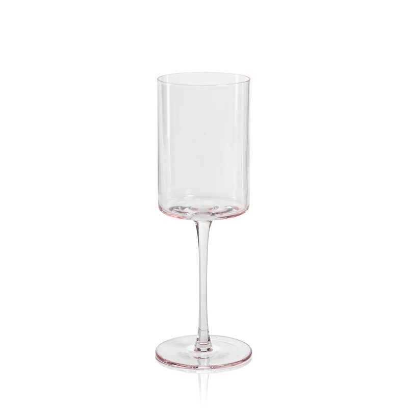 Zodax Fruttuoso Wine Glass - Light Pink