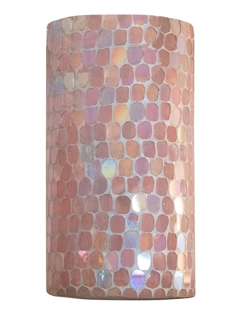 Anaya Home Pink Mosaic Vase