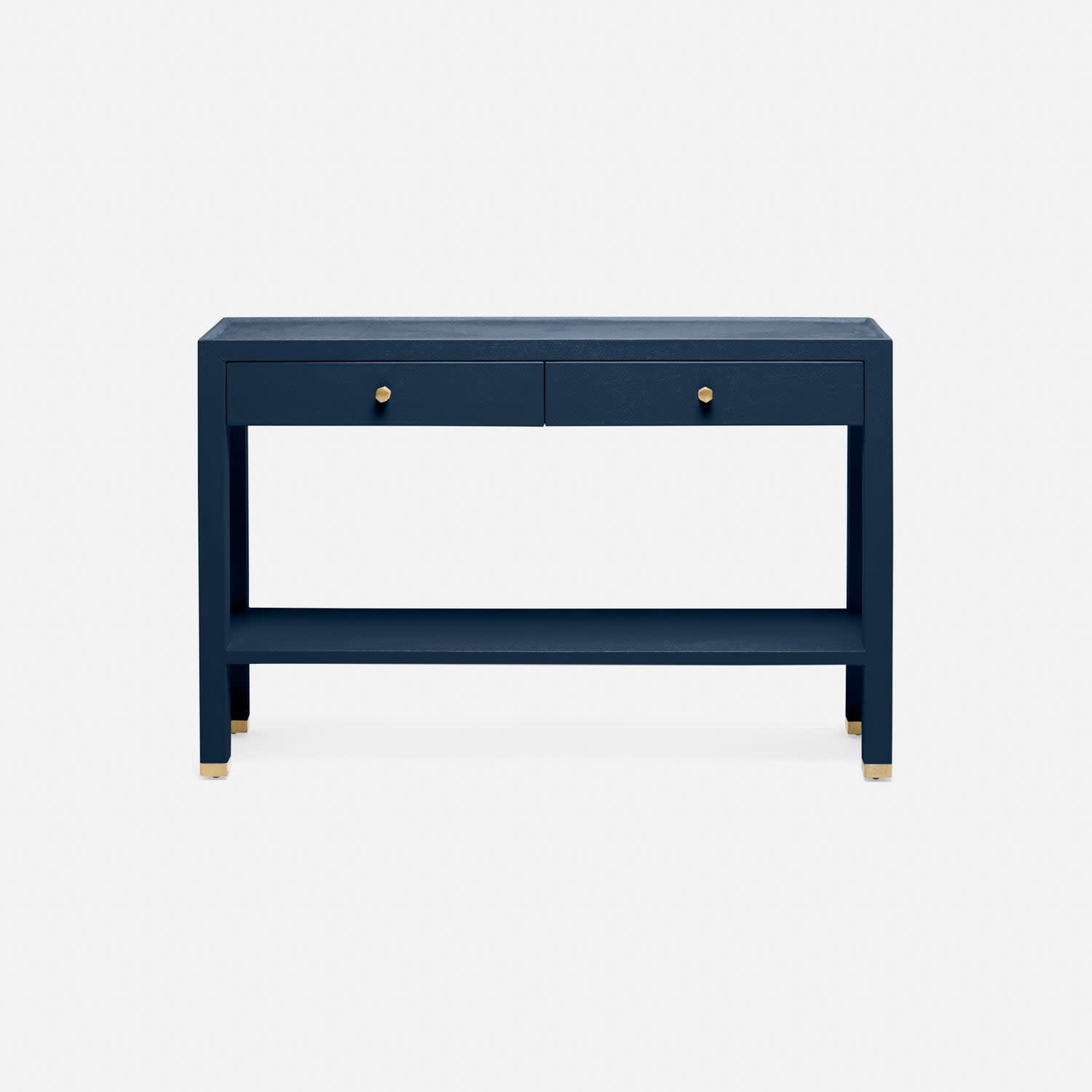 Made Goods Jarin Console Faux Belgian Linen