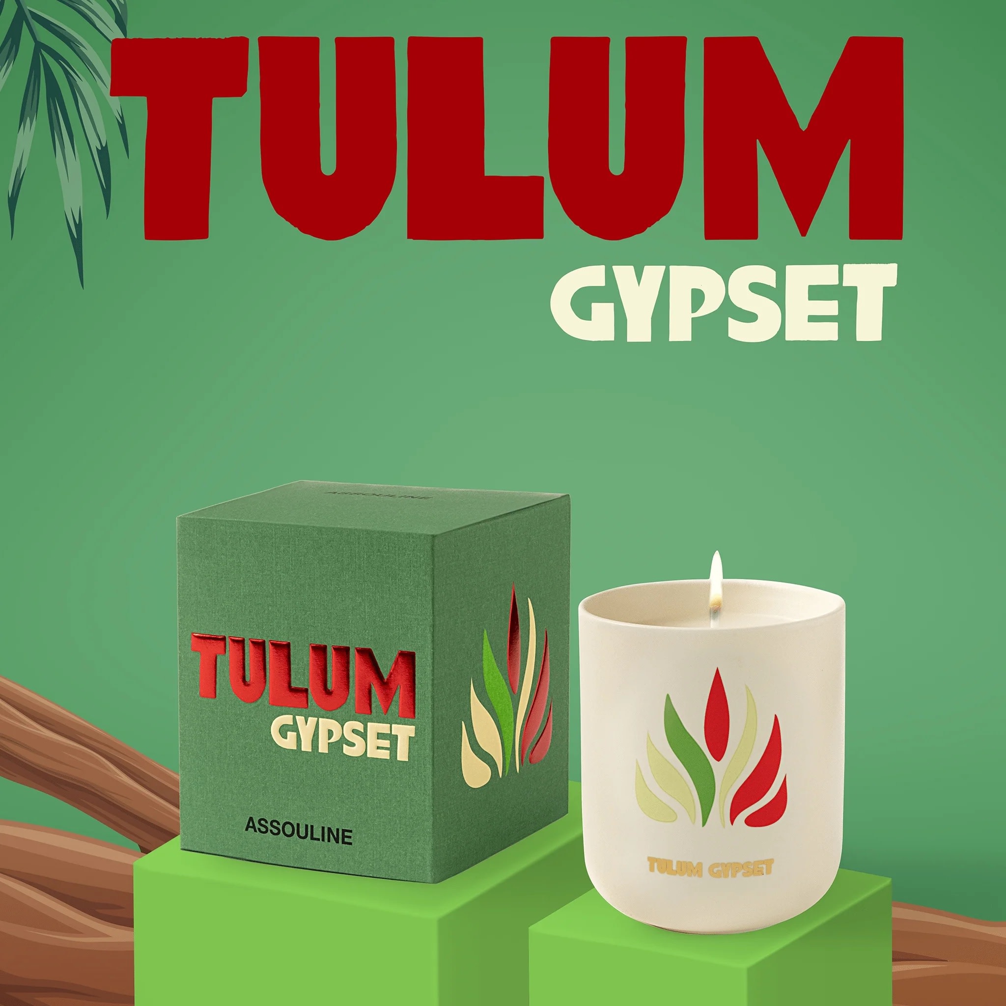 Assouline Tulum Gypset - Travel From Home Candle