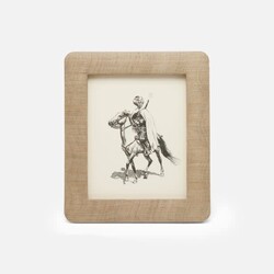 Pigeon & Poodle Halle Frame Sand Silken Abaca