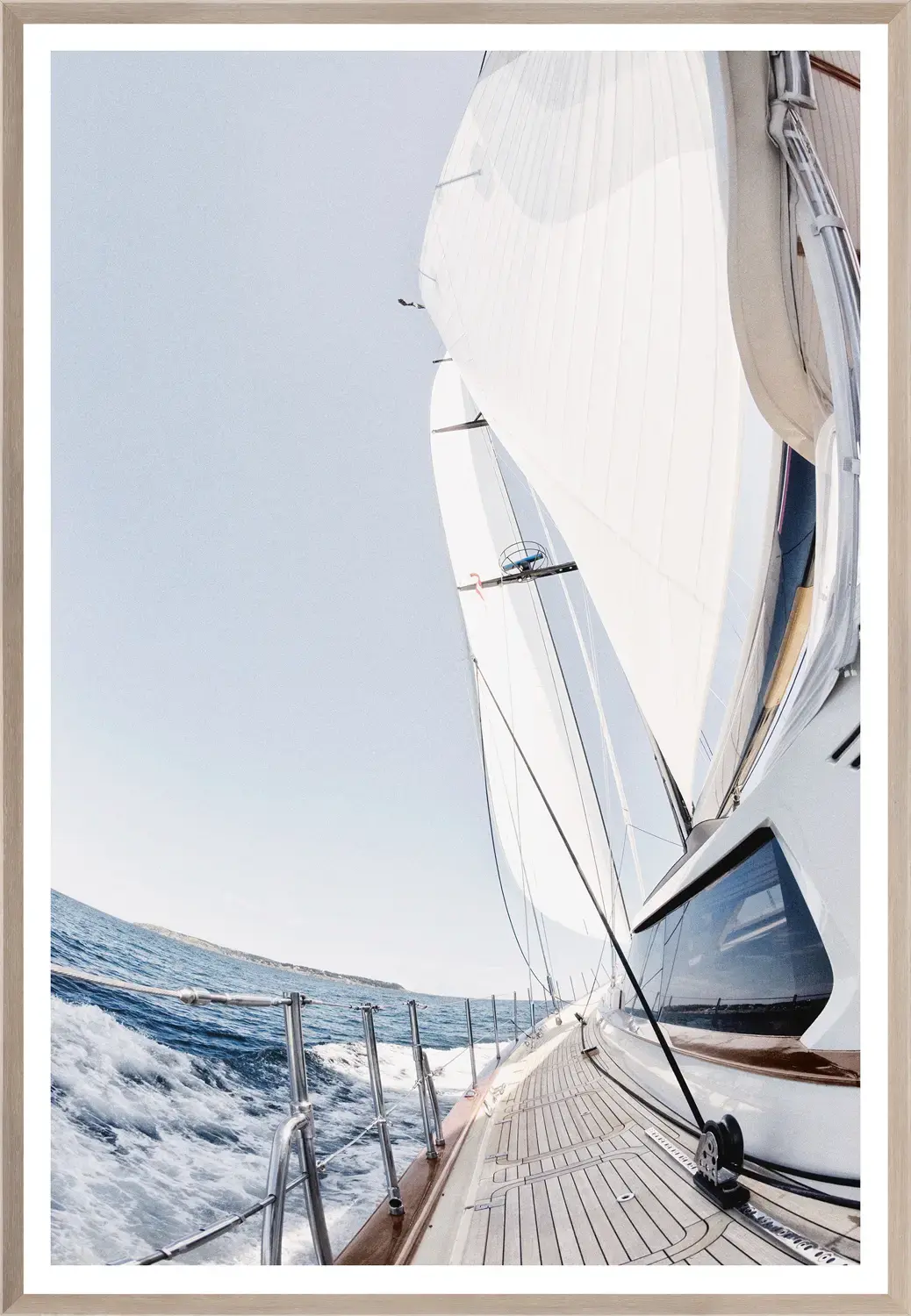 Celadon Art Port Side - 30" x 44"