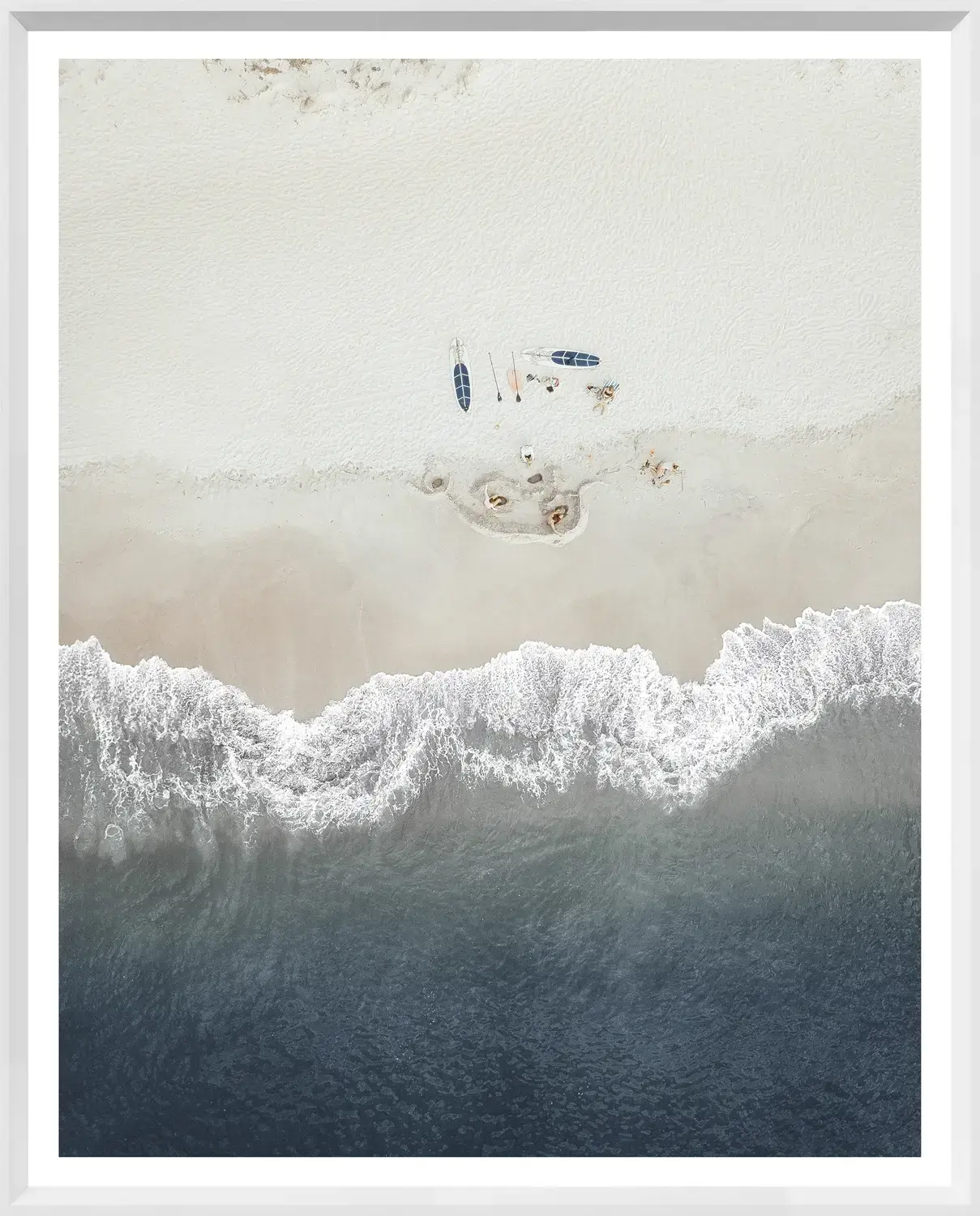 Celadon Art Beach Day - 25" x 31"