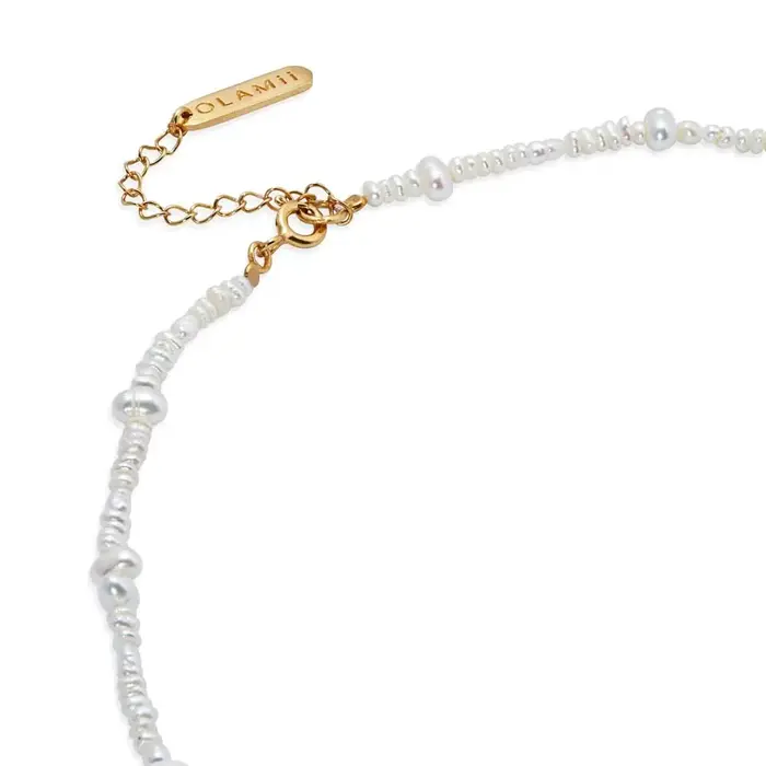 Mixed Pearl Necklace Saltwater House