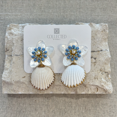 Collected by Farrell Malibu Blue Earrings