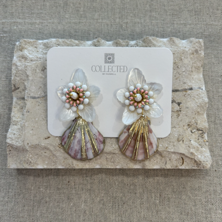 Collected by Farrell Le Soleil Earrings - Pink