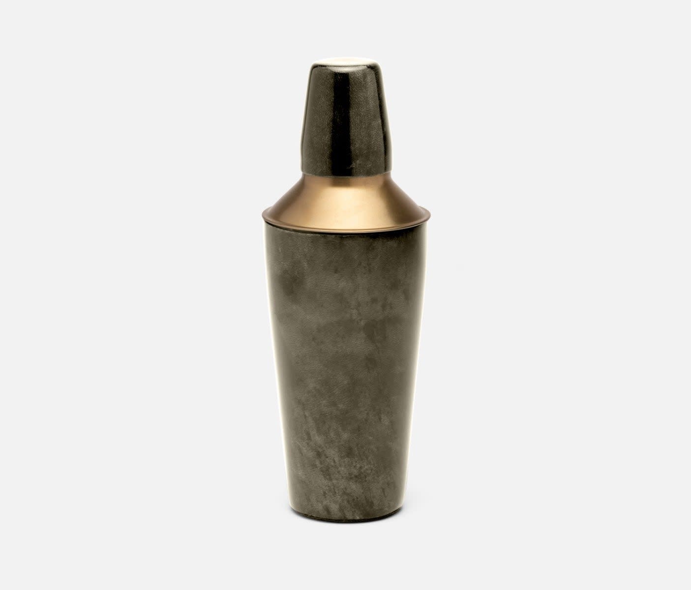 Blue Pheasant Nelson Gray Gloss Cocktail Shaker