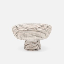 Blue Pheasant Londyn Whitewashed Serving Bowl